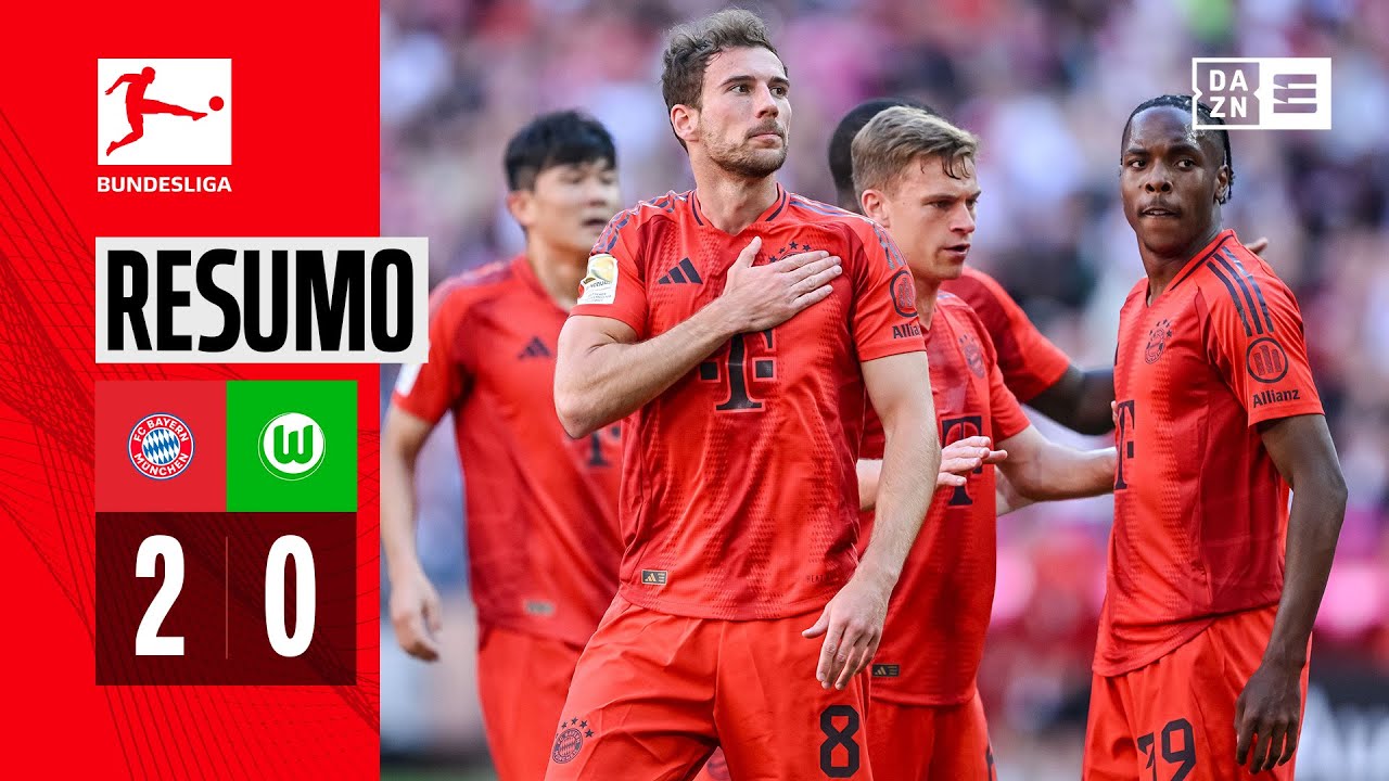Resumo | Bayern 2-0 Wolfsburg | Bundesliga 23/24