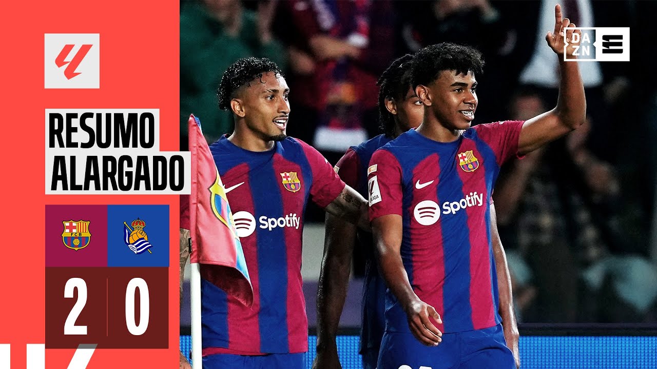Resumo Alargado | FC Barcelona 2-0 Real Sociedad | LaLiga 23/24