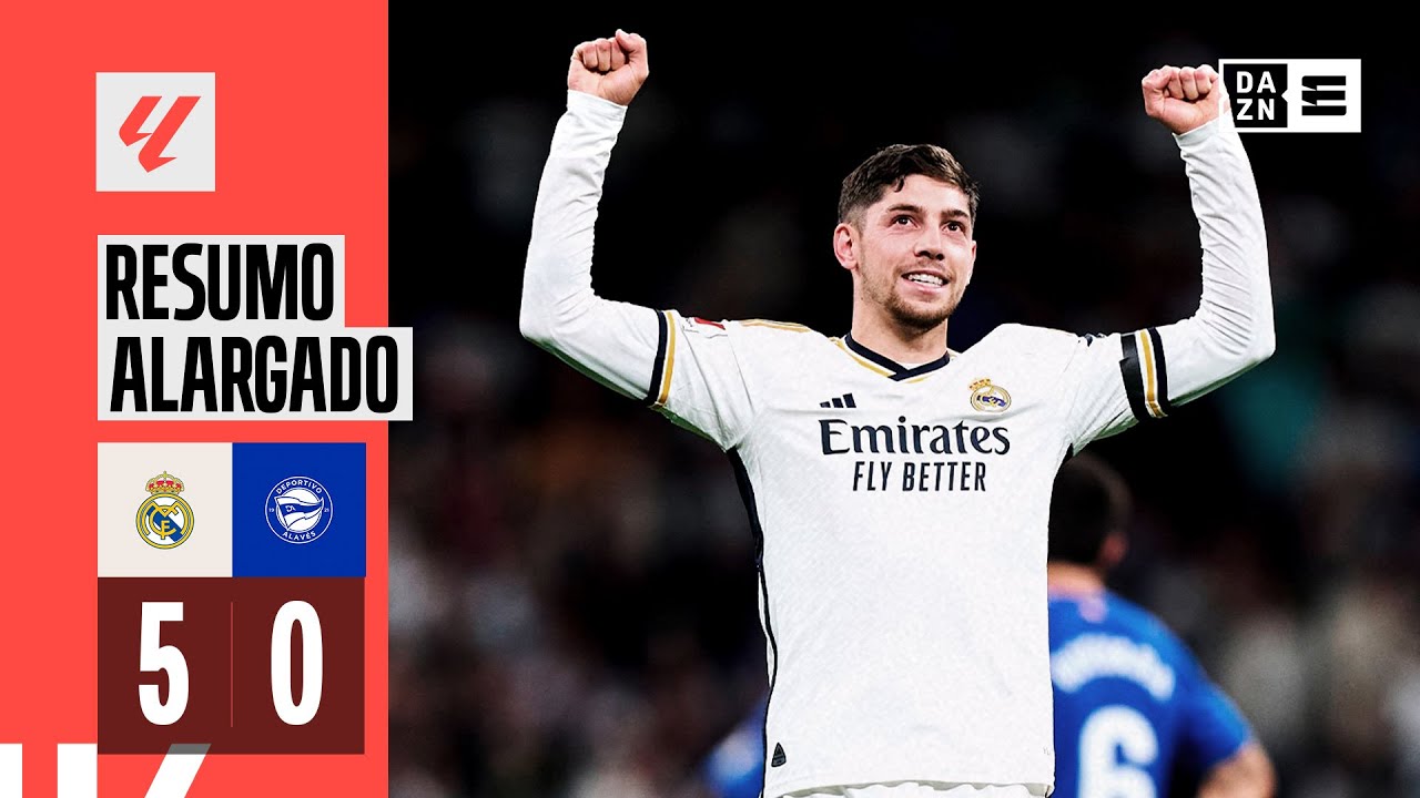 Resumo Alargado | Real Madrid 5-0 Deportivo Alav&eacute;s | LaLiga 23/24