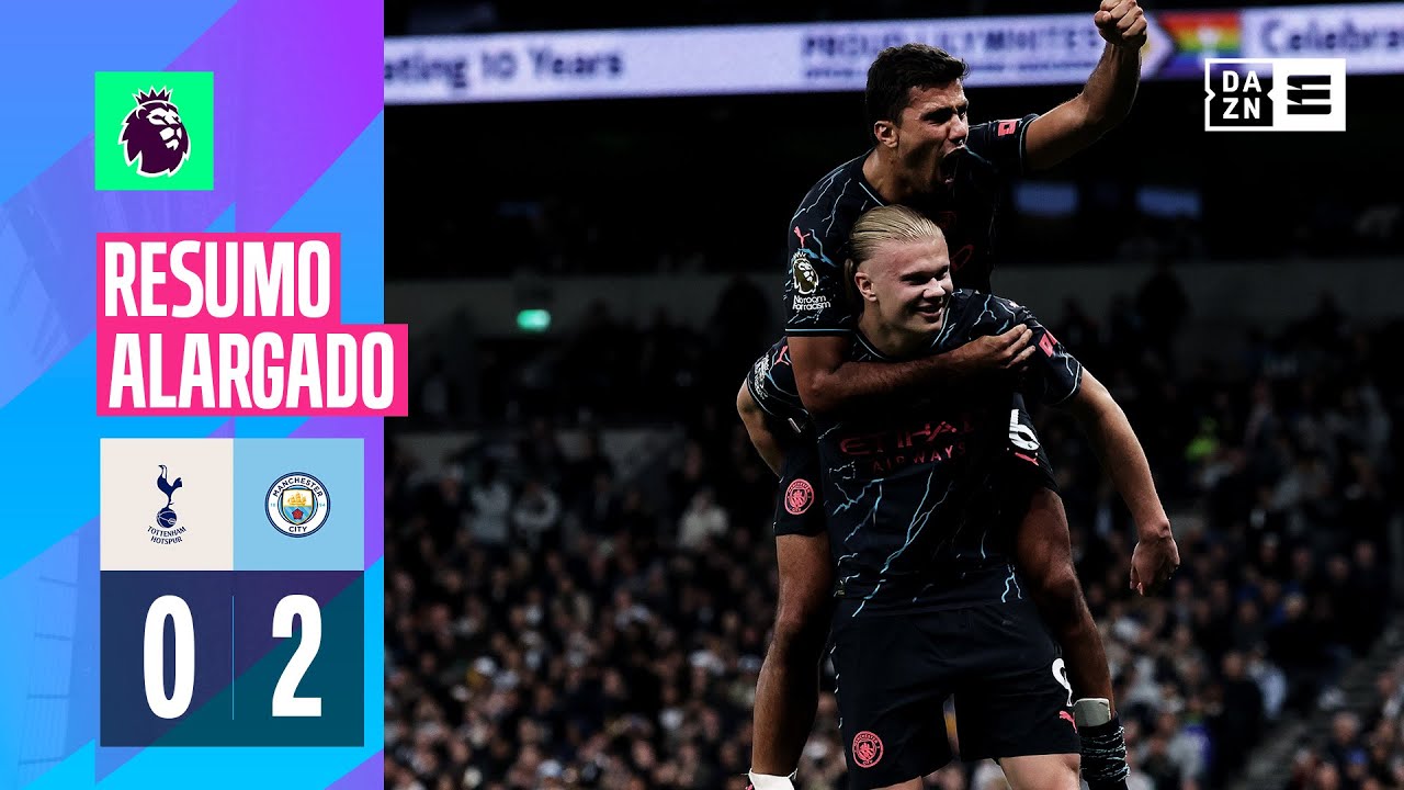 Resumo Alargado | Tottenham 0-2 Manchester City | Premier League 22/23
