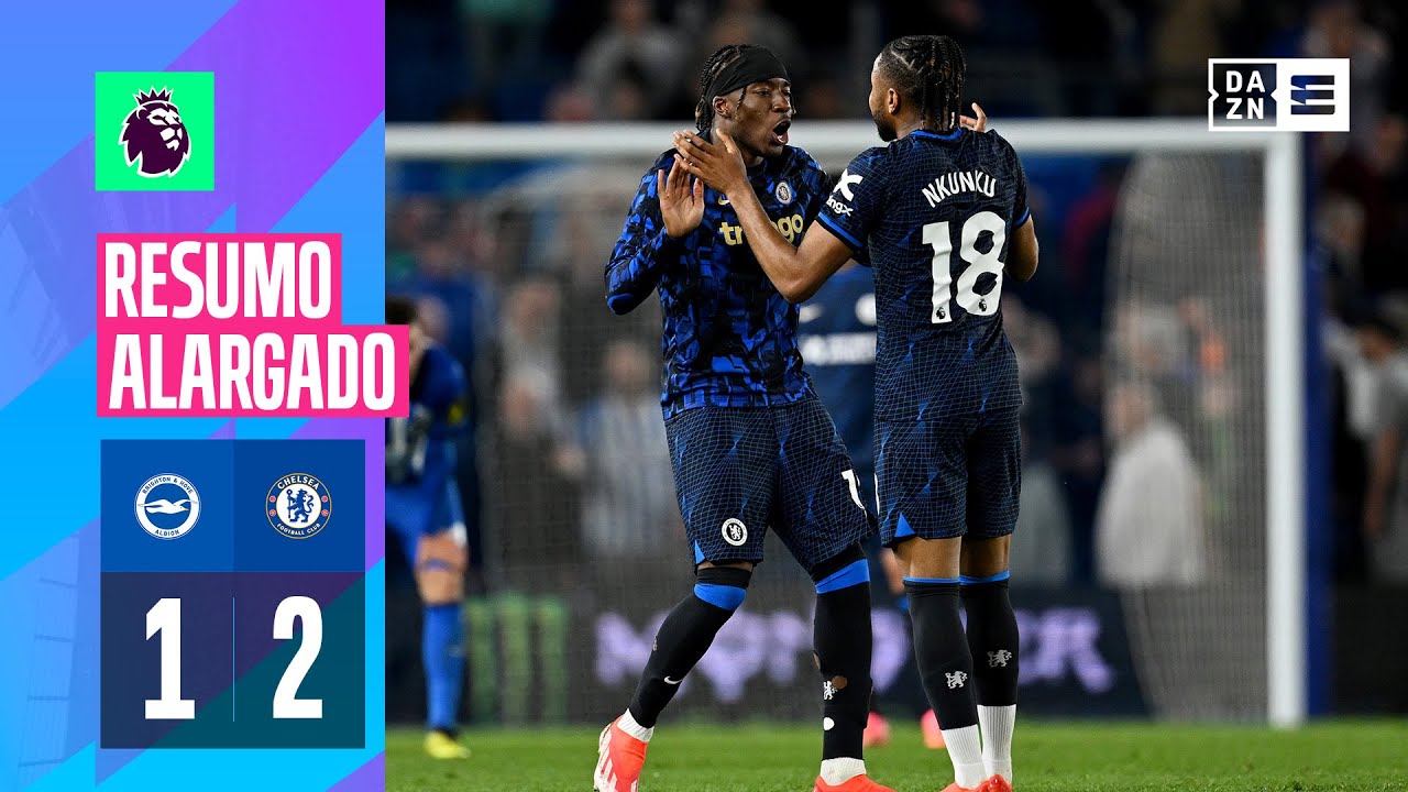 Resumo alargado | Brighton 1-2 Chelsea | Premier League 23/24