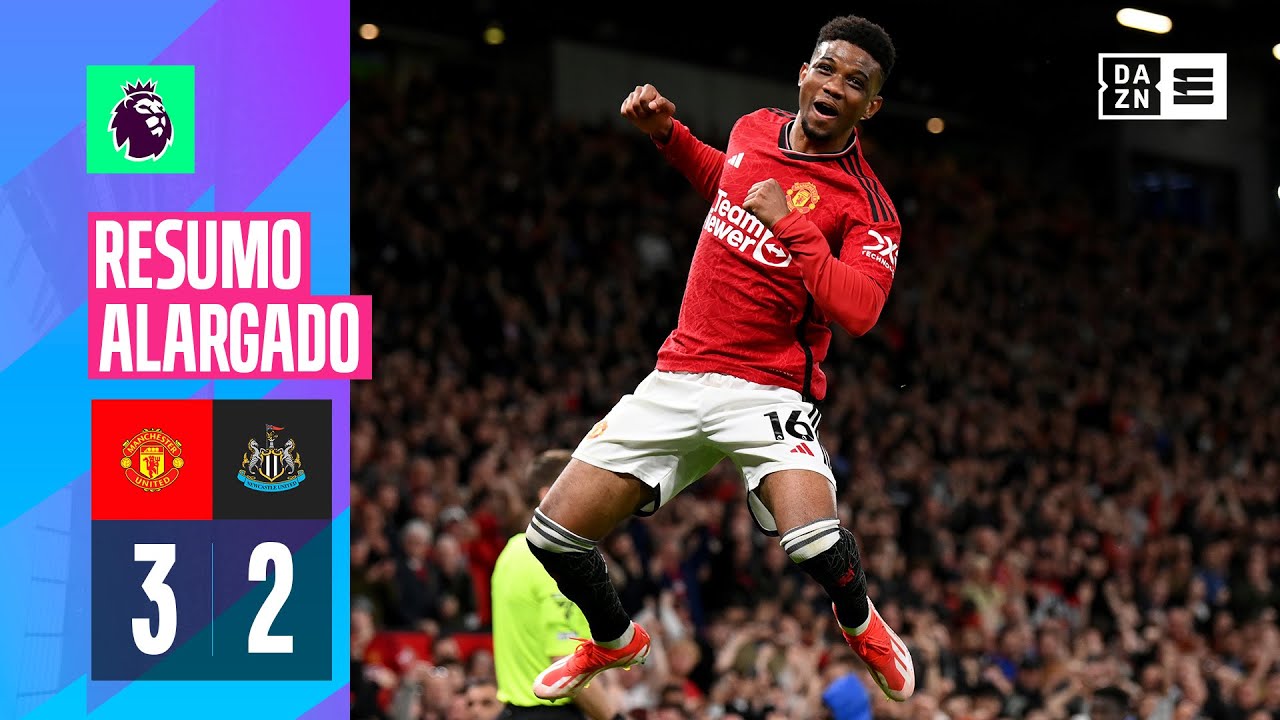 Resumo alargado | Man United 3-2 Newcastle | Premier League 23/24