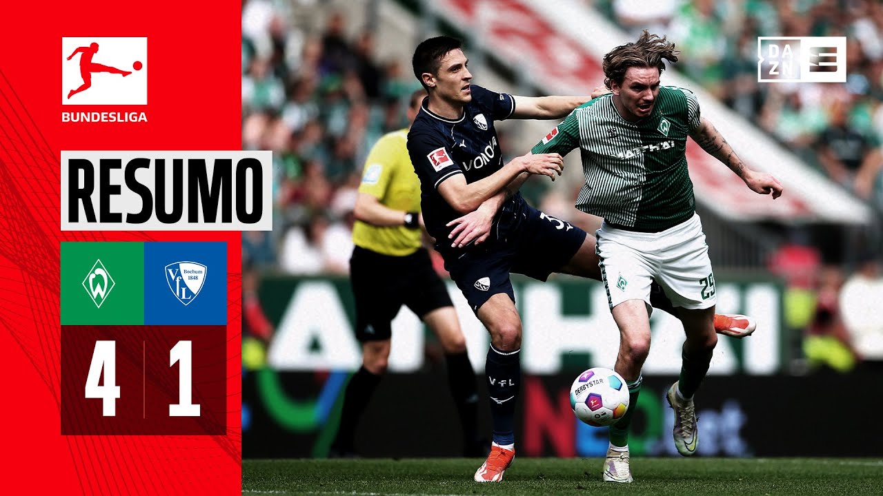 Resumo | Werder Bremen 4-1 Bochum | Bundesliga 23/24