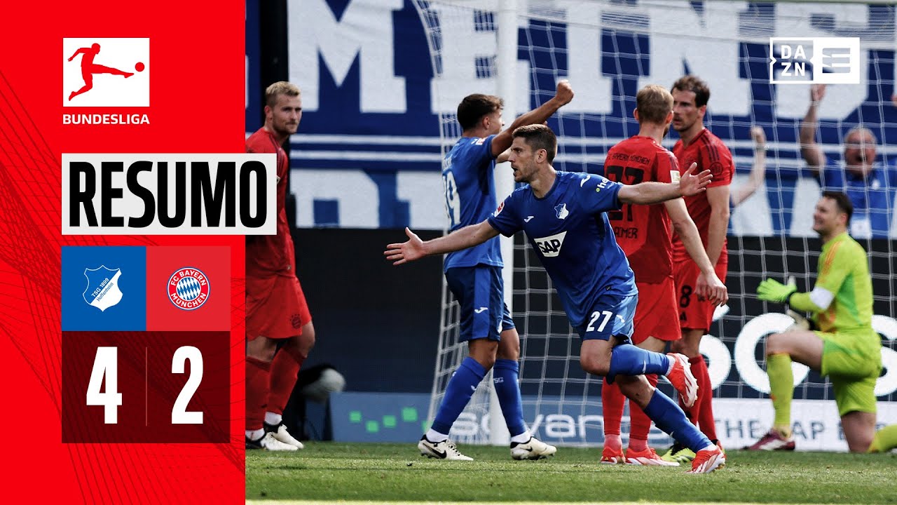 Resumo | Hoffenheim 4-2 Bayern | Bundesliga 23/24