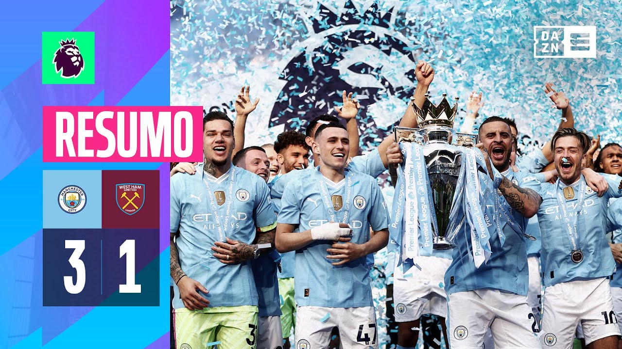 Resumo | Man City 3-1 West Ham | Premier League 23/24