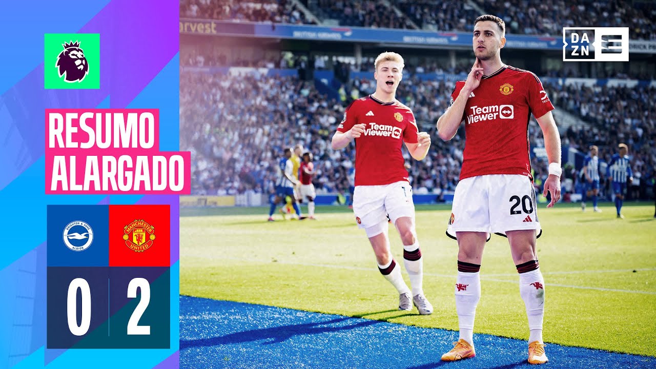 Resumo alargado | Brighton 0-2 Man United | Premier League 23/24