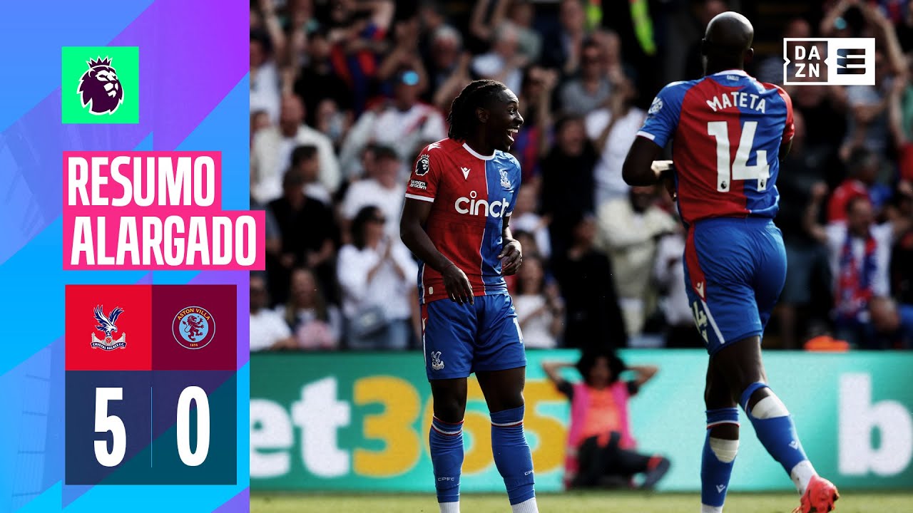 Resumo alargado | Crystal Palace 5-0 Aston Villa | Premier League 23/24