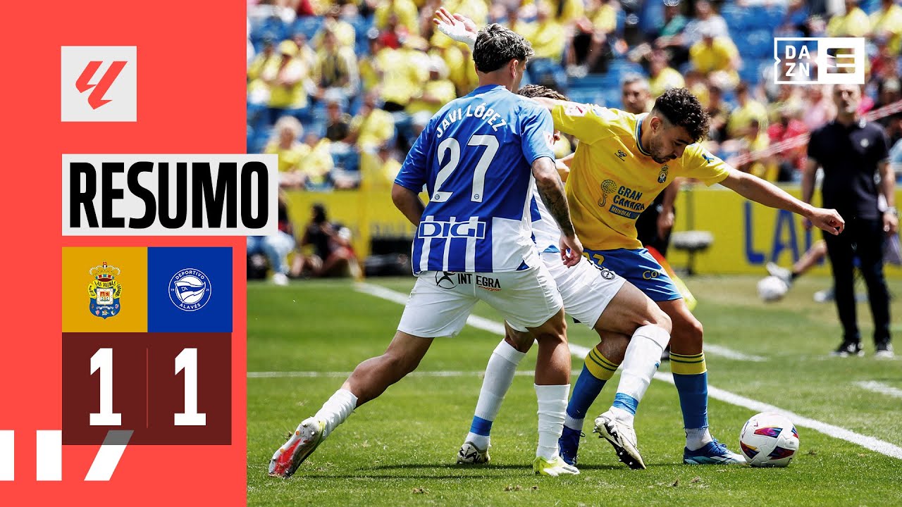 Resumo | Las Palmas 1-1 Alav&eacute;s | LaLiga 23/24