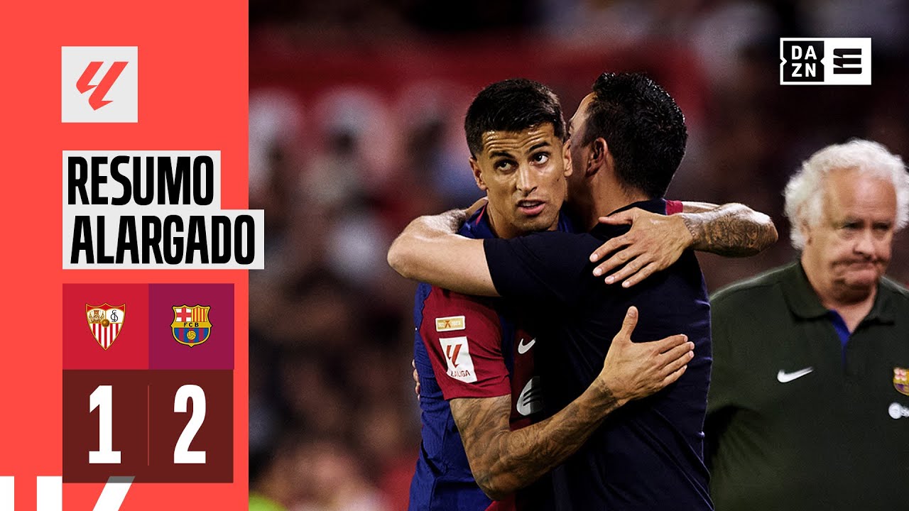 Resumo alargado | Sevilla 1-2 Barcelona | LaLiga 23/24