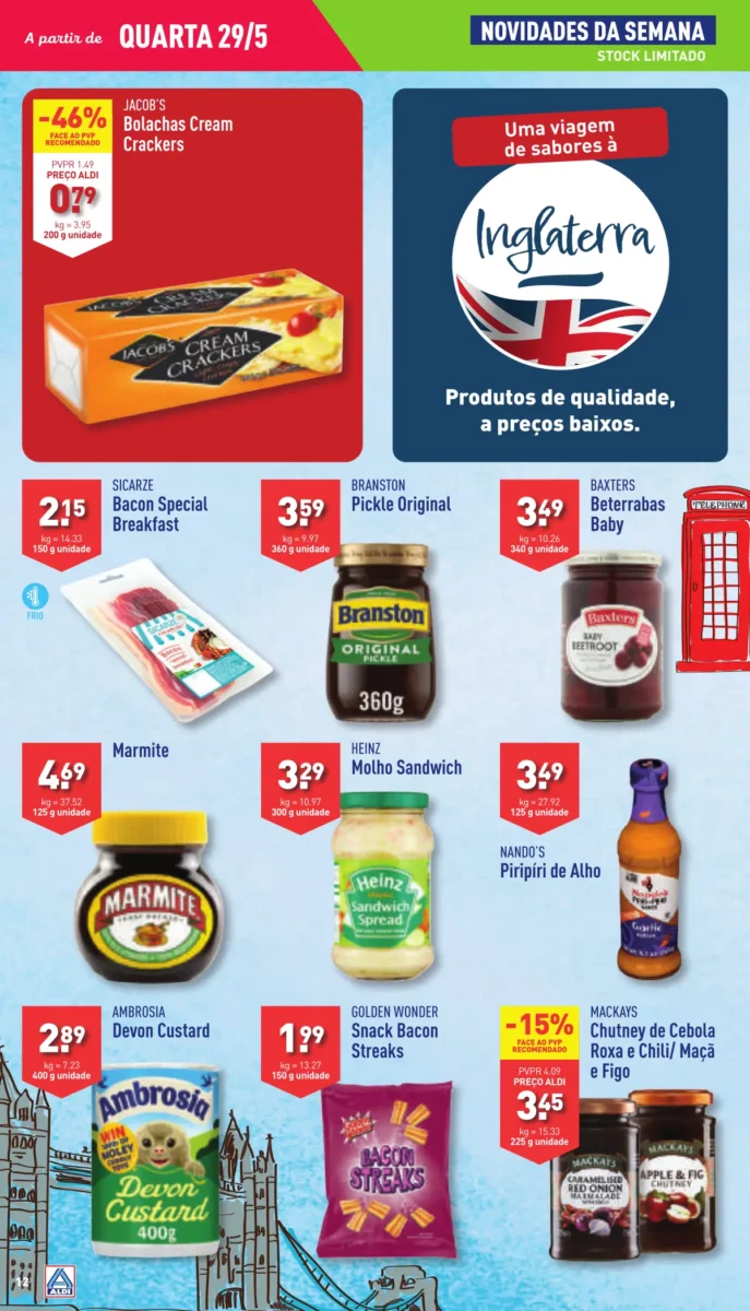 Antevis&atilde;o Folheto ALDI (29 maio a 4 junho)