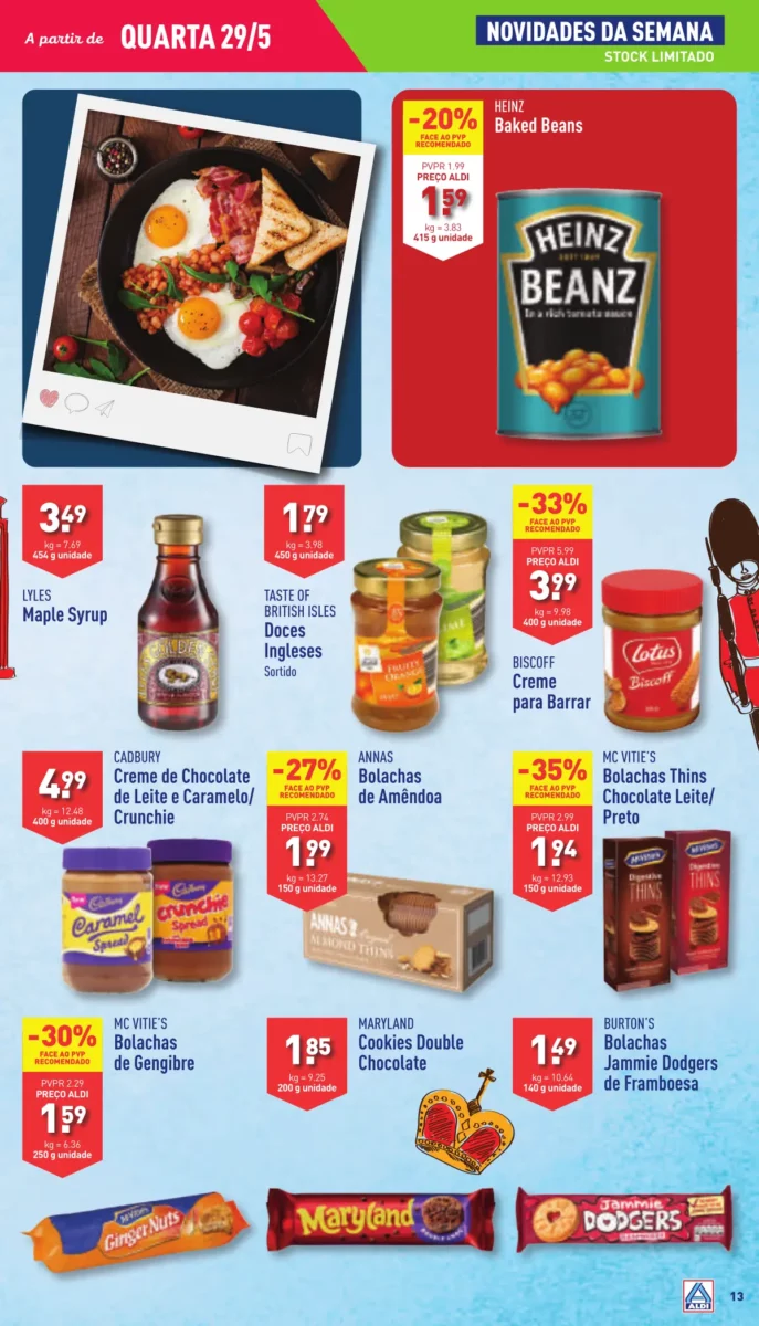 Antevis&atilde;o Folheto ALDI (29 maio a 4 junho)