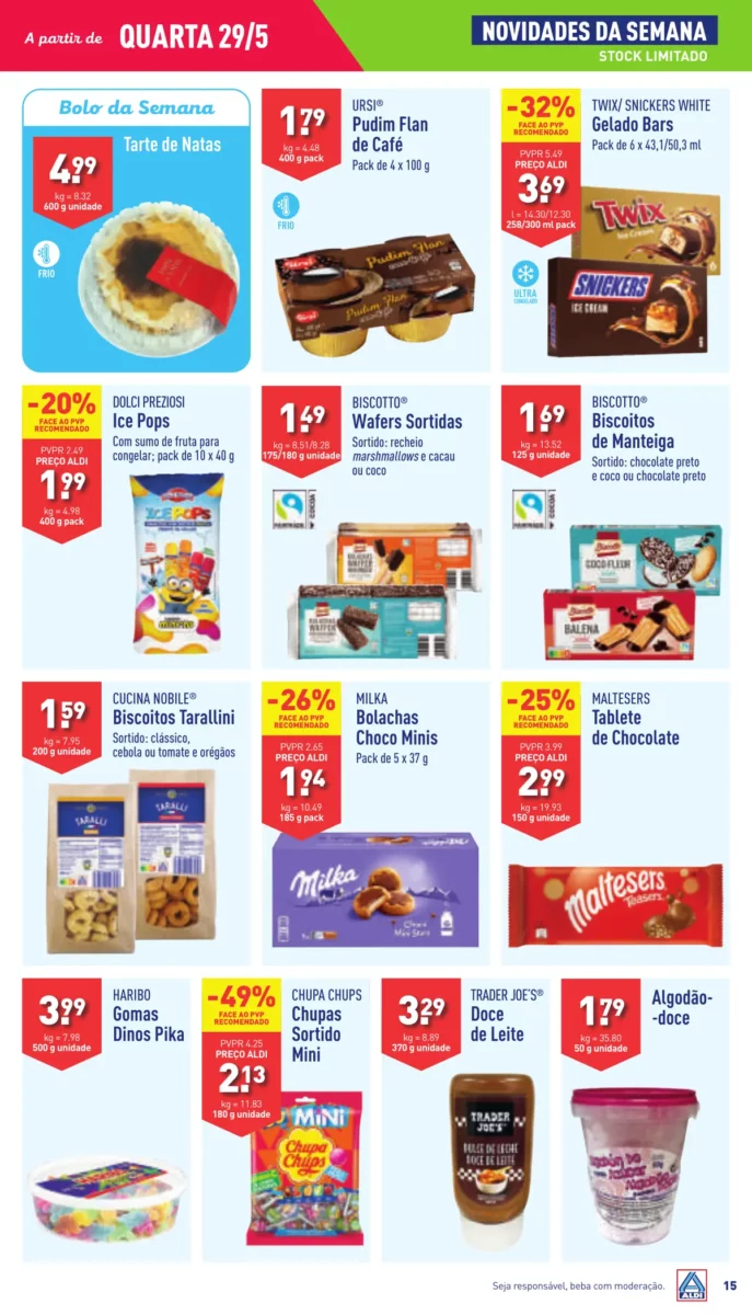 Antevis&atilde;o Folheto ALDI (29 maio a 4 junho)