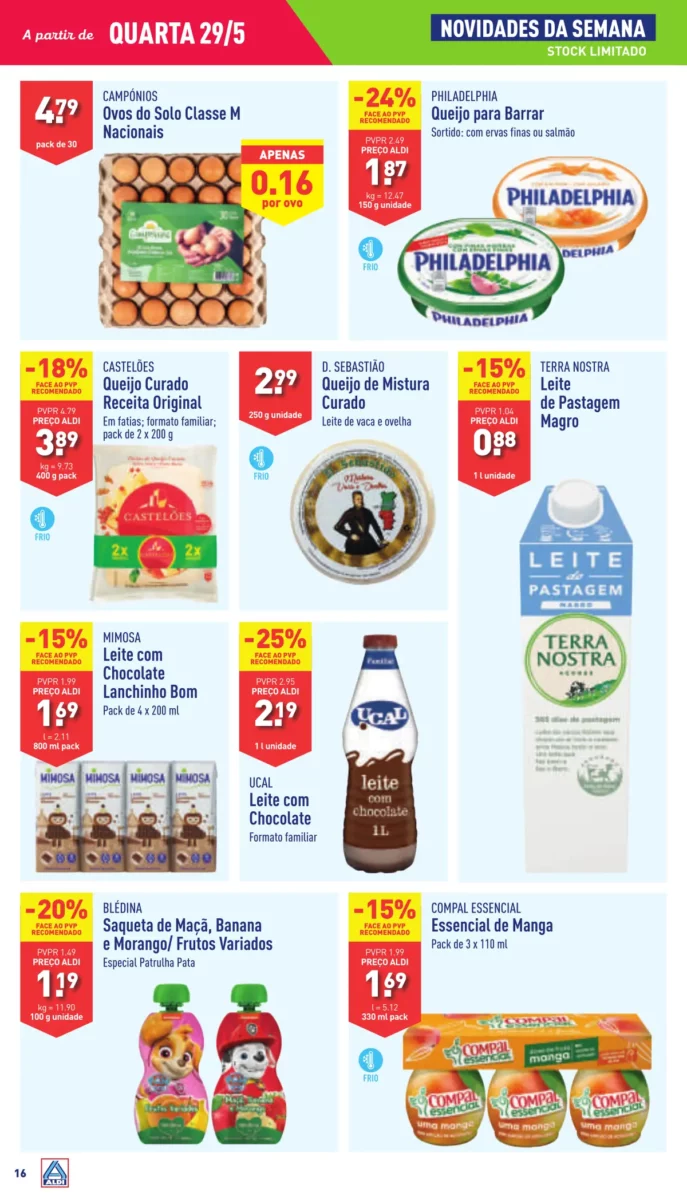 Antevis&atilde;o Folheto ALDI (29 maio a 4 junho)