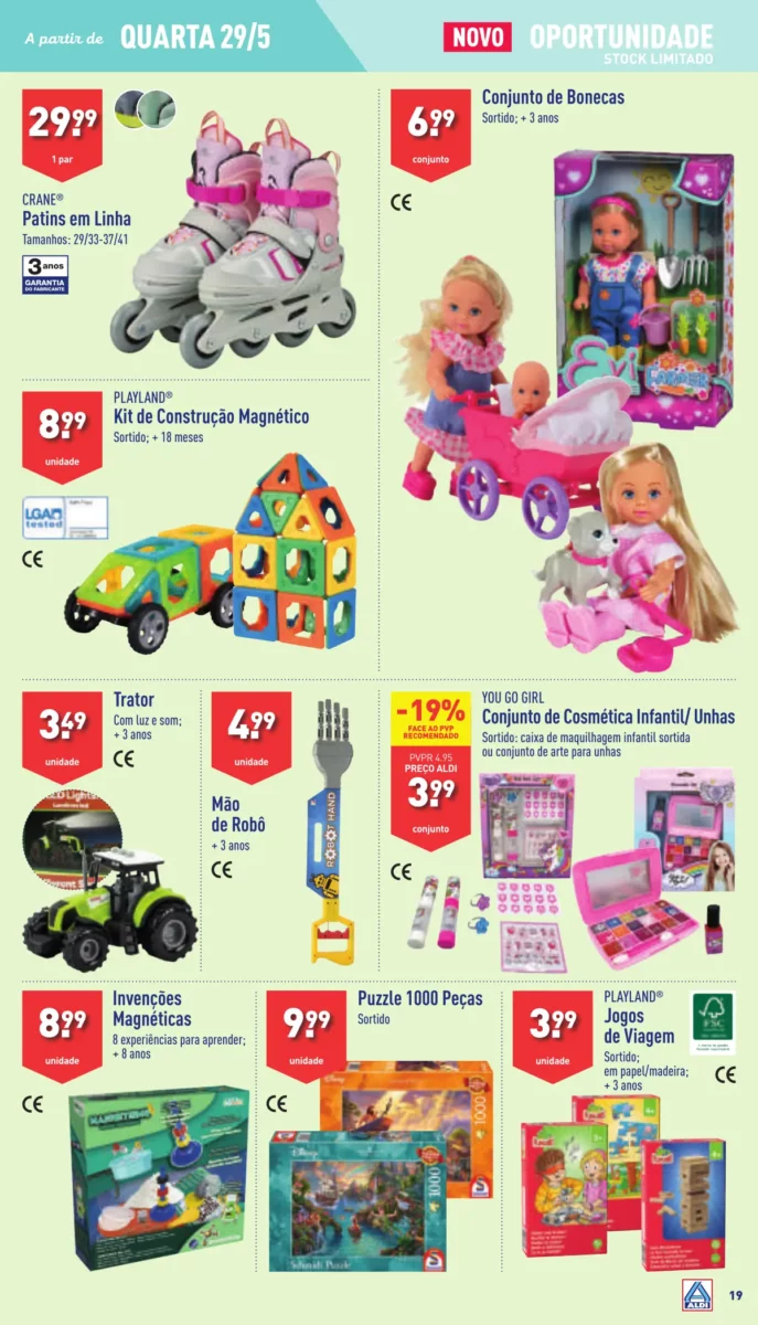 Antevis&atilde;o Folheto ALDI (29 maio a 4 junho)