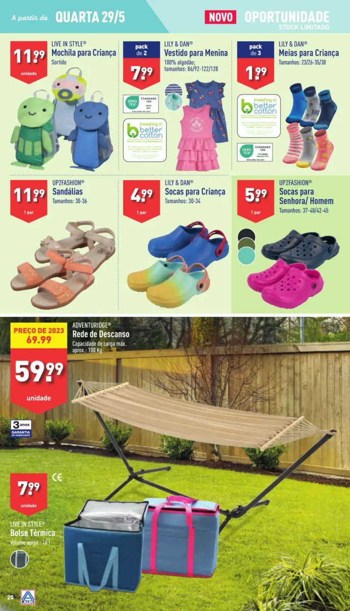 Antevis&atilde;o Folheto ALDI (29 maio a 4 junho)