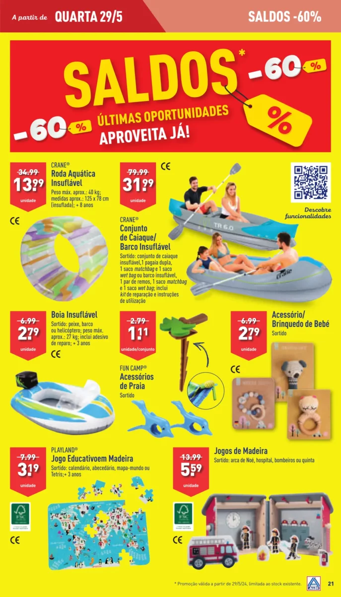 Antevis&atilde;o Folheto ALDI (29 maio a 4 junho)