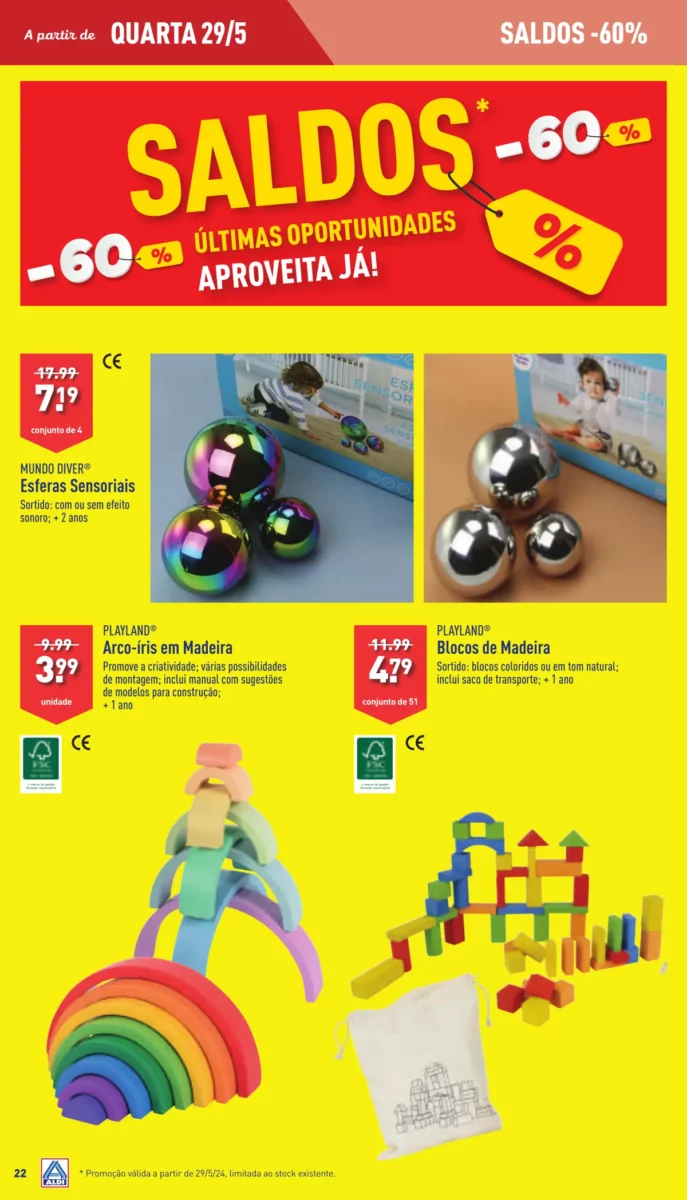 Antevis&atilde;o Folheto ALDI (29 maio a 4 junho)