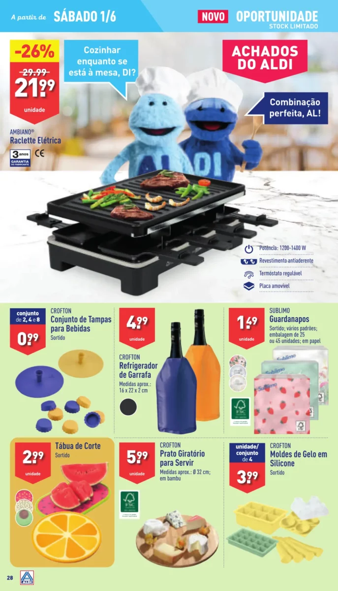 Antevis&atilde;o Folheto ALDI (29 maio a 4 junho)