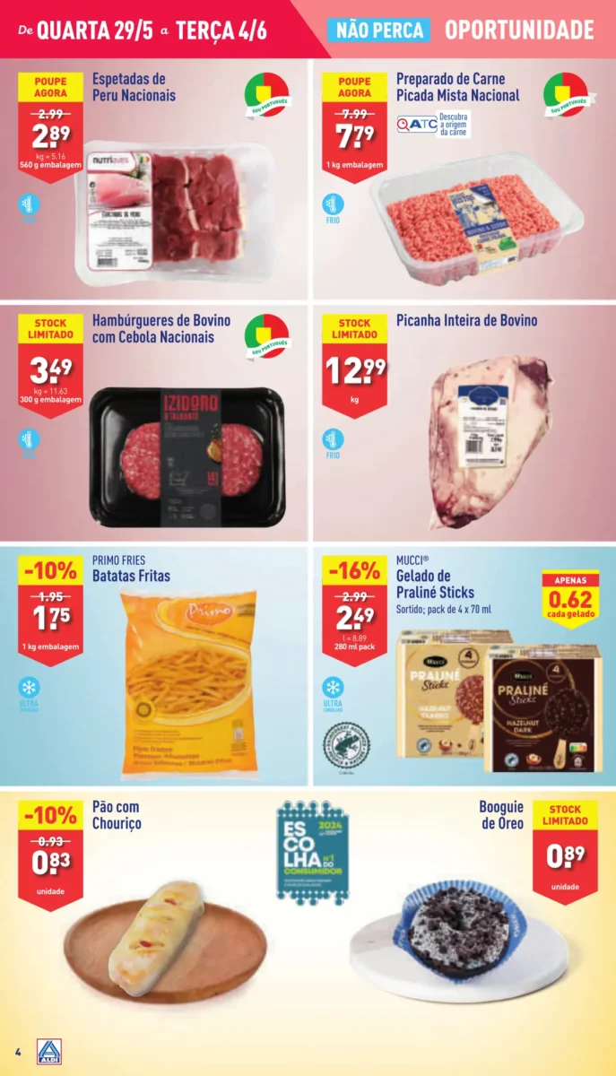 Antevis&atilde;o Folheto ALDI (29 maio a 4 junho)