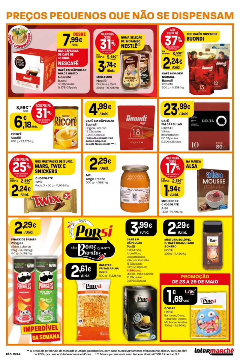 Antevis&atilde;o Folheto Intermarch&eacute; (23 a 29 maio)