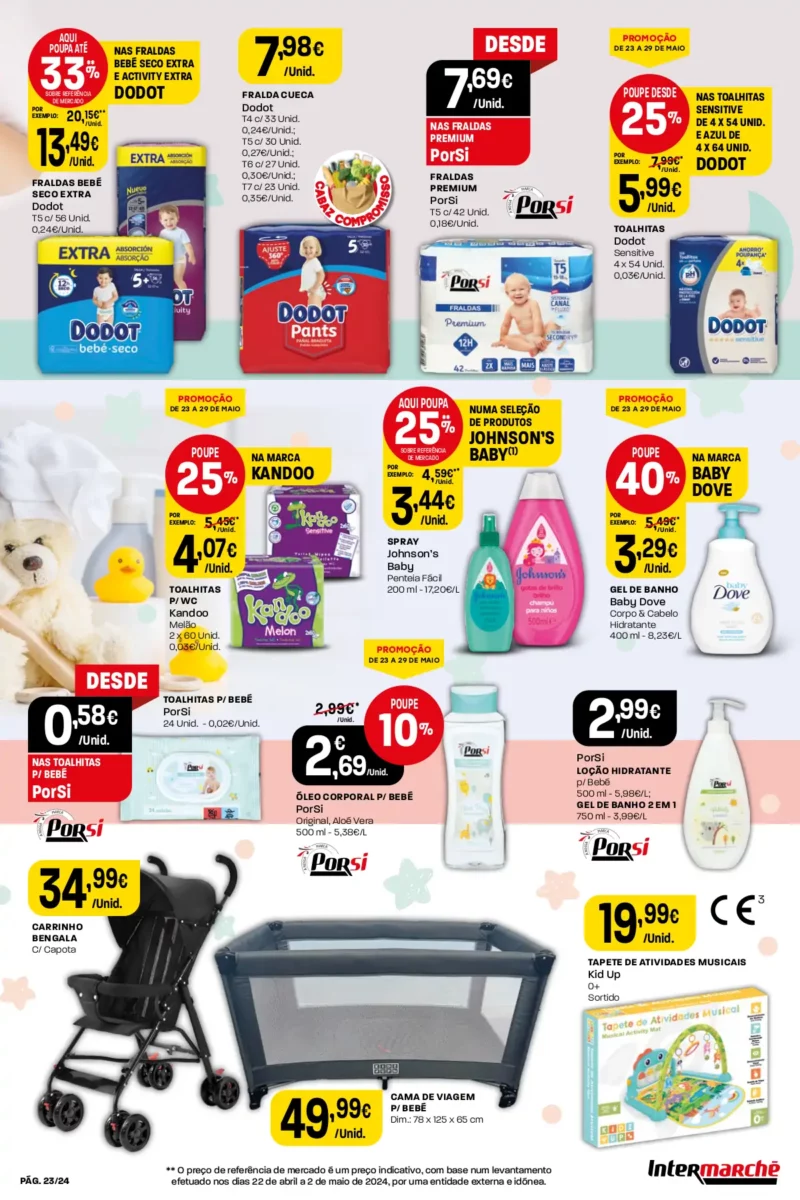 Antevis&atilde;o Folheto Intermarch&eacute; (23 a 29 maio)