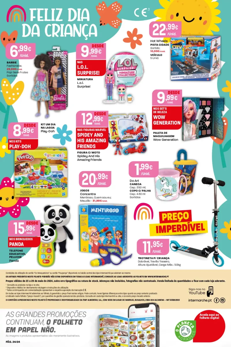 Antevis&atilde;o Folheto Intermarch&eacute; (23 a 29 maio)