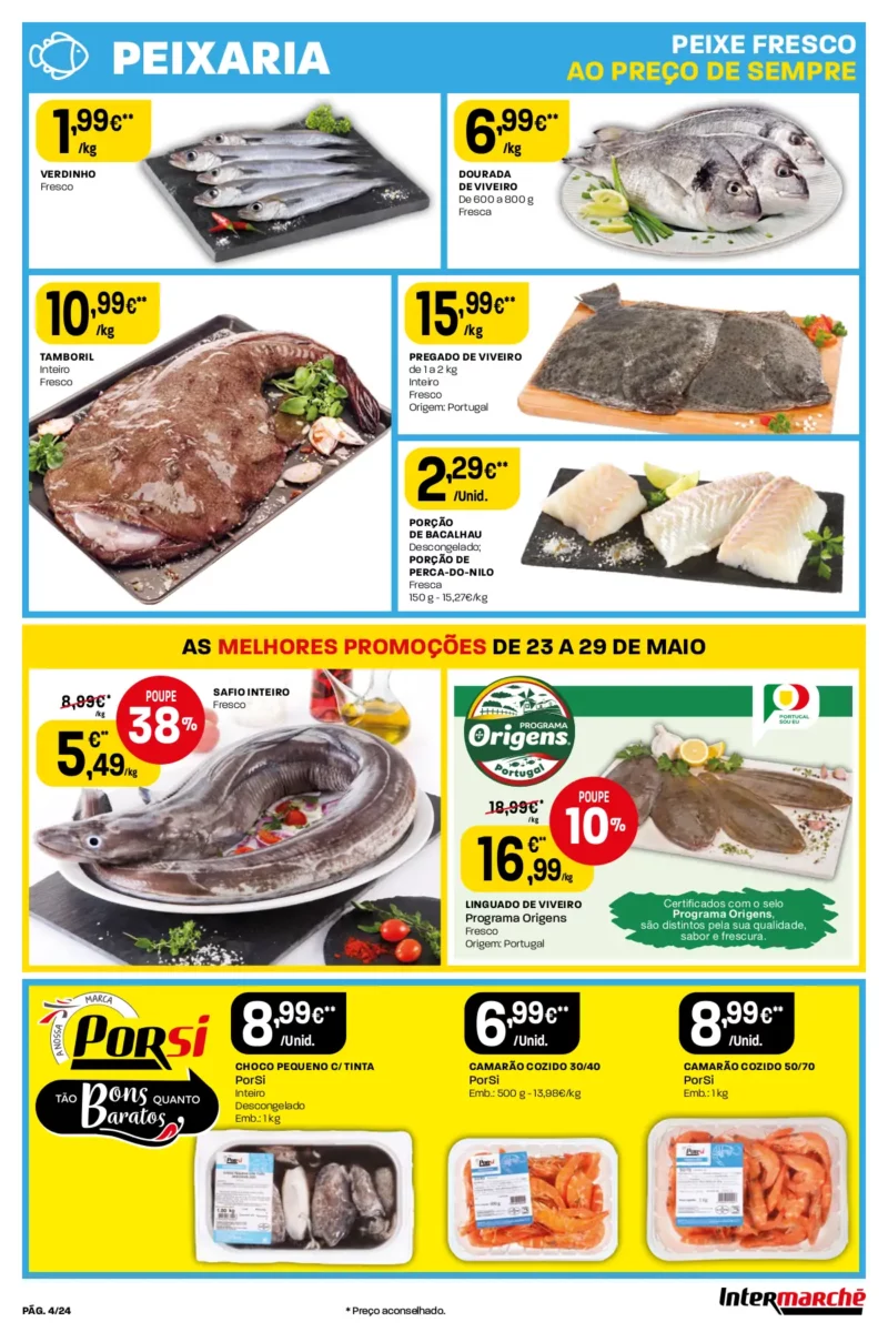 Antevis&atilde;o Folheto Intermarch&eacute; (23 a 29 maio)