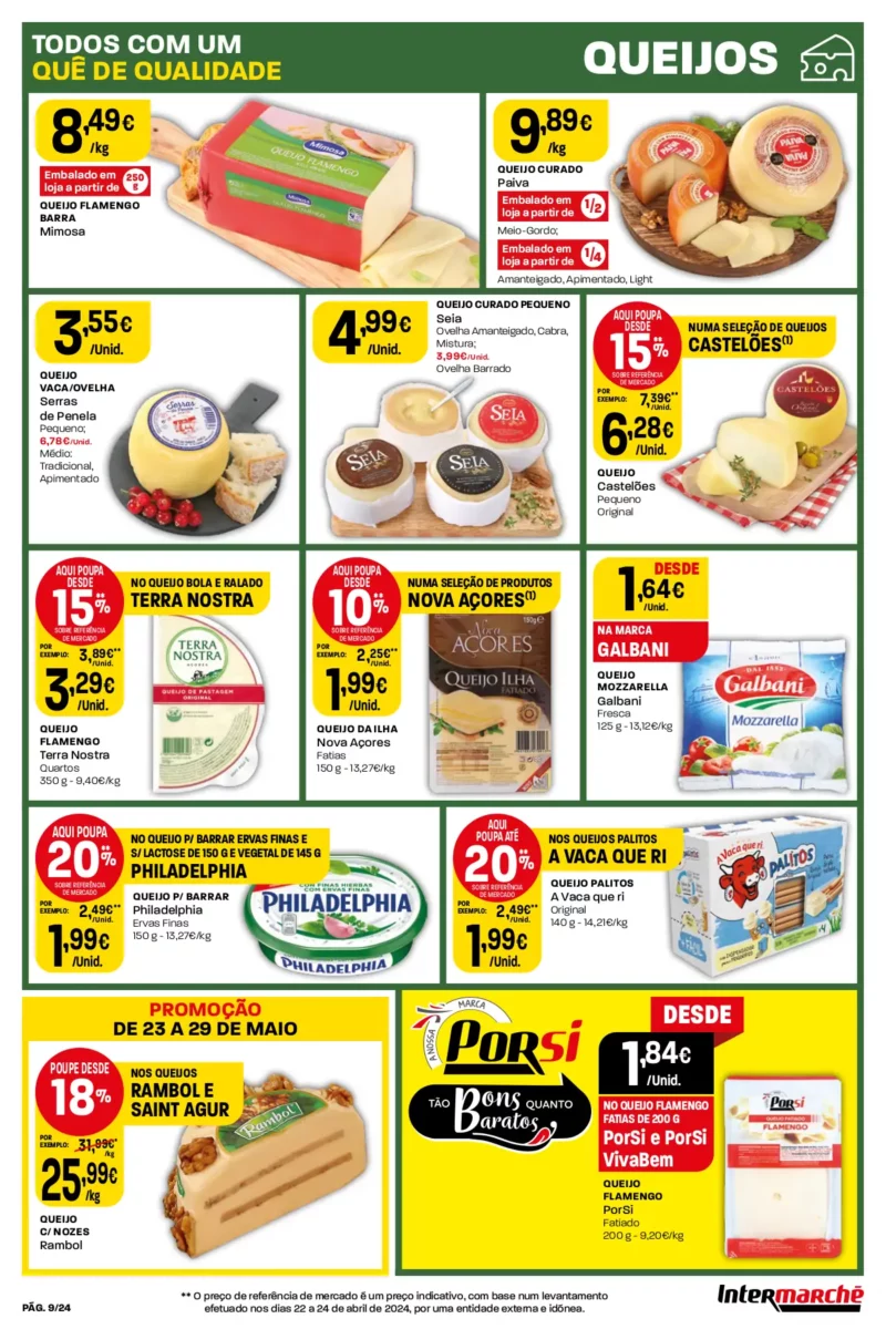 Antevis&atilde;o Folheto Intermarch&eacute; (23 a 29 maio)