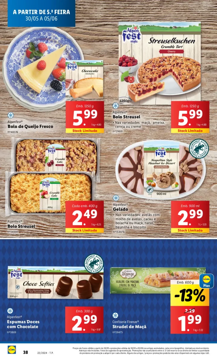 Antevis&atilde;o Folheto LiDL Promo&ccedil;&otilde;es (30 maio a 5 junho)