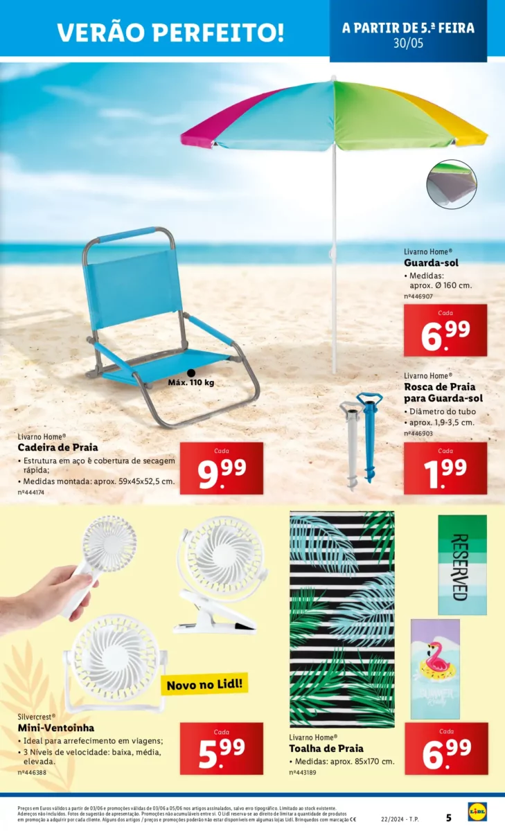 Antevis&atilde;o Folheto LiDL Promo&ccedil;&otilde;es (30 maio a 5 junho)
