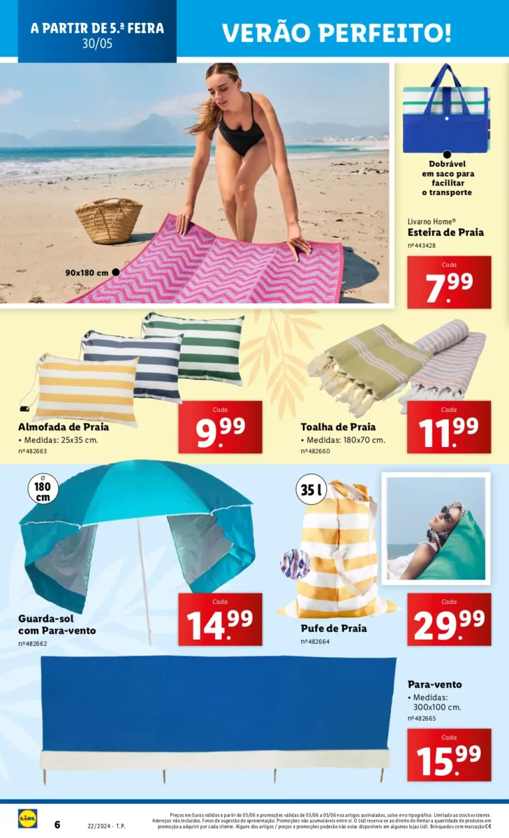 Antevis&atilde;o Folheto LiDL Promo&ccedil;&otilde;es (30 maio a 5 junho)