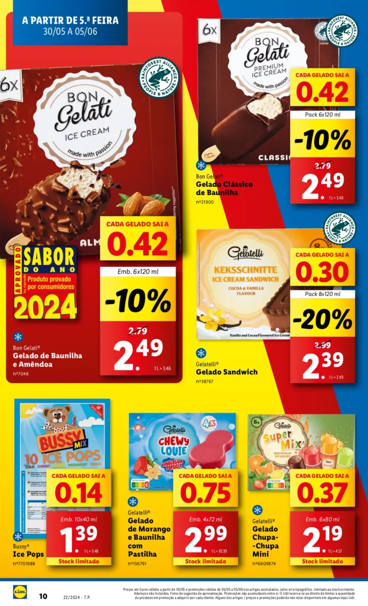 Antevis&atilde;o Folheto LiDL Promo&ccedil;&otilde;es (30 maio a 5 junho)