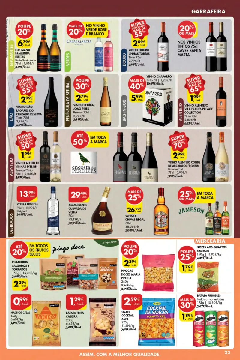 Antevis&atilde;o Folheto Pingo Doce A&ccedil;ores (23 a 29 maio)