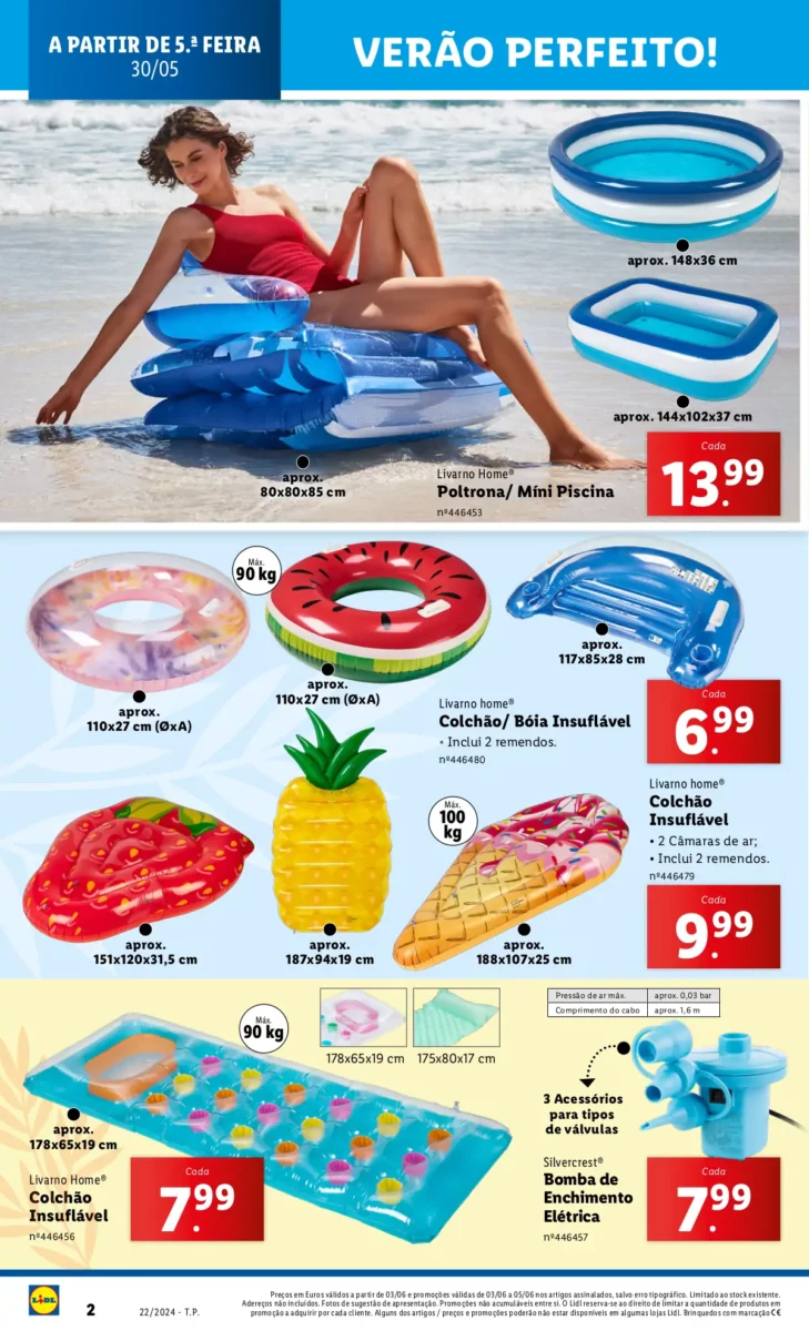 Antevis&atilde;o Folheto LiDL Novidades (a partir de 30 maio)