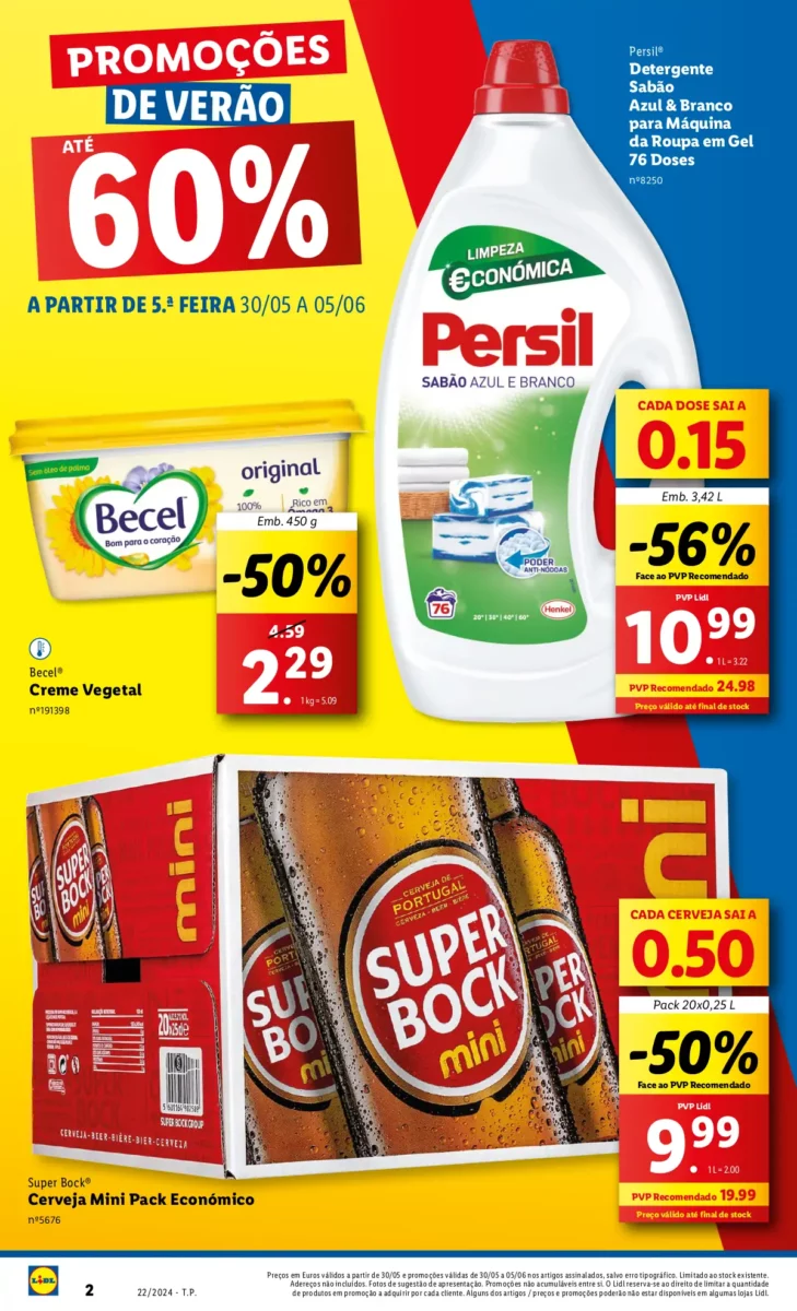Antevis&atilde;o Folheto LiDL Novidades (a partir de 30 maio)
