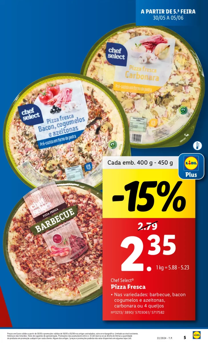 Antevis&atilde;o Folheto LiDL Novidades (a partir de 30 maio)