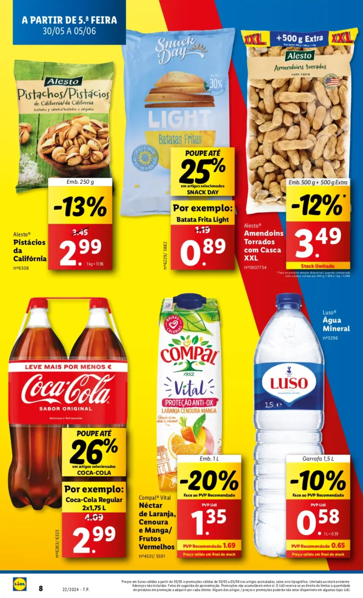 Antevis&atilde;o Folheto LiDL Novidades (a partir de 30 maio)
