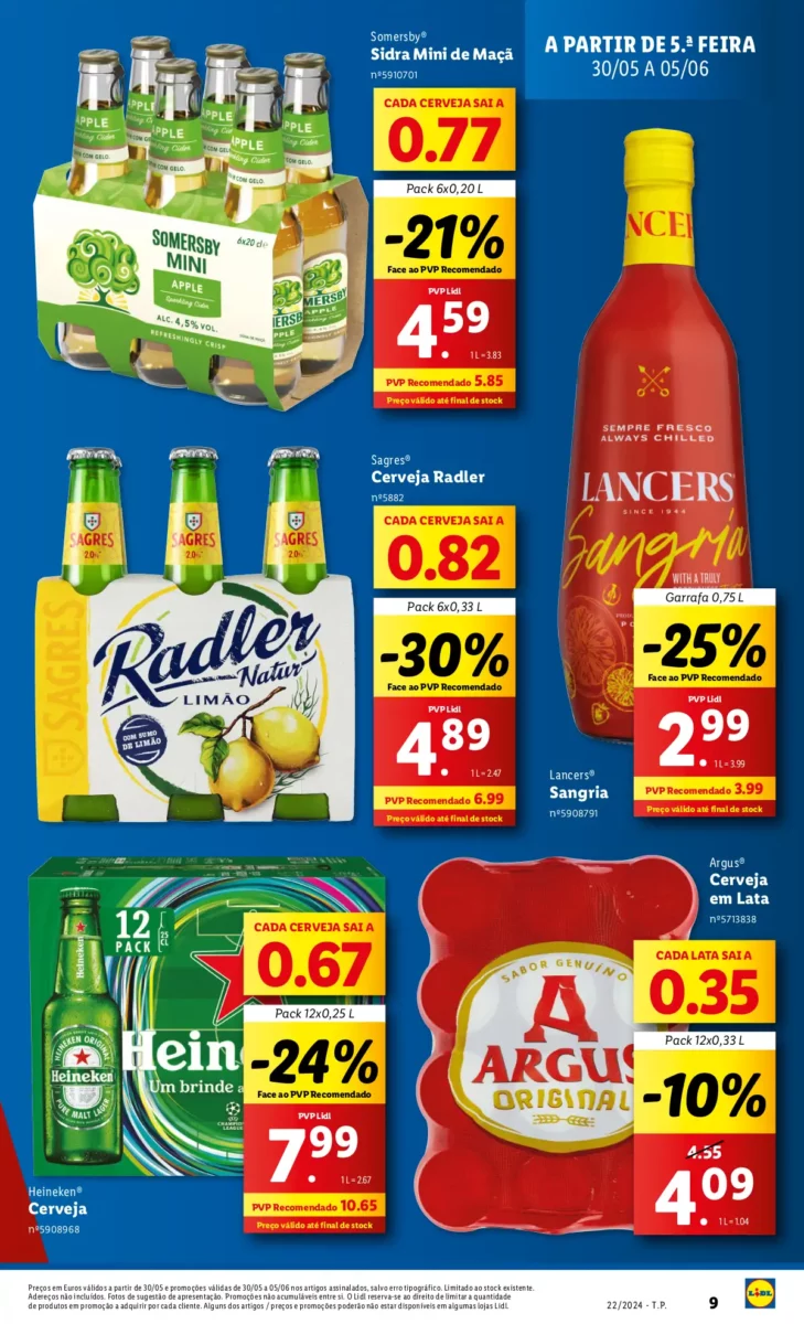Antevis&atilde;o Folheto LiDL Novidades (a partir de 30 maio)