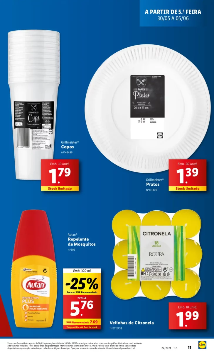 Antevis&atilde;o Folheto LiDL Novidades (a partir de 30 maio)