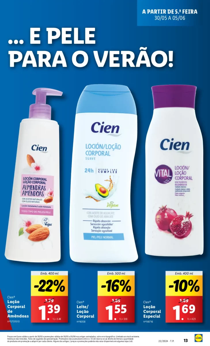 Antevis&atilde;o Folheto LiDL Novidades (a partir de 30 maio)