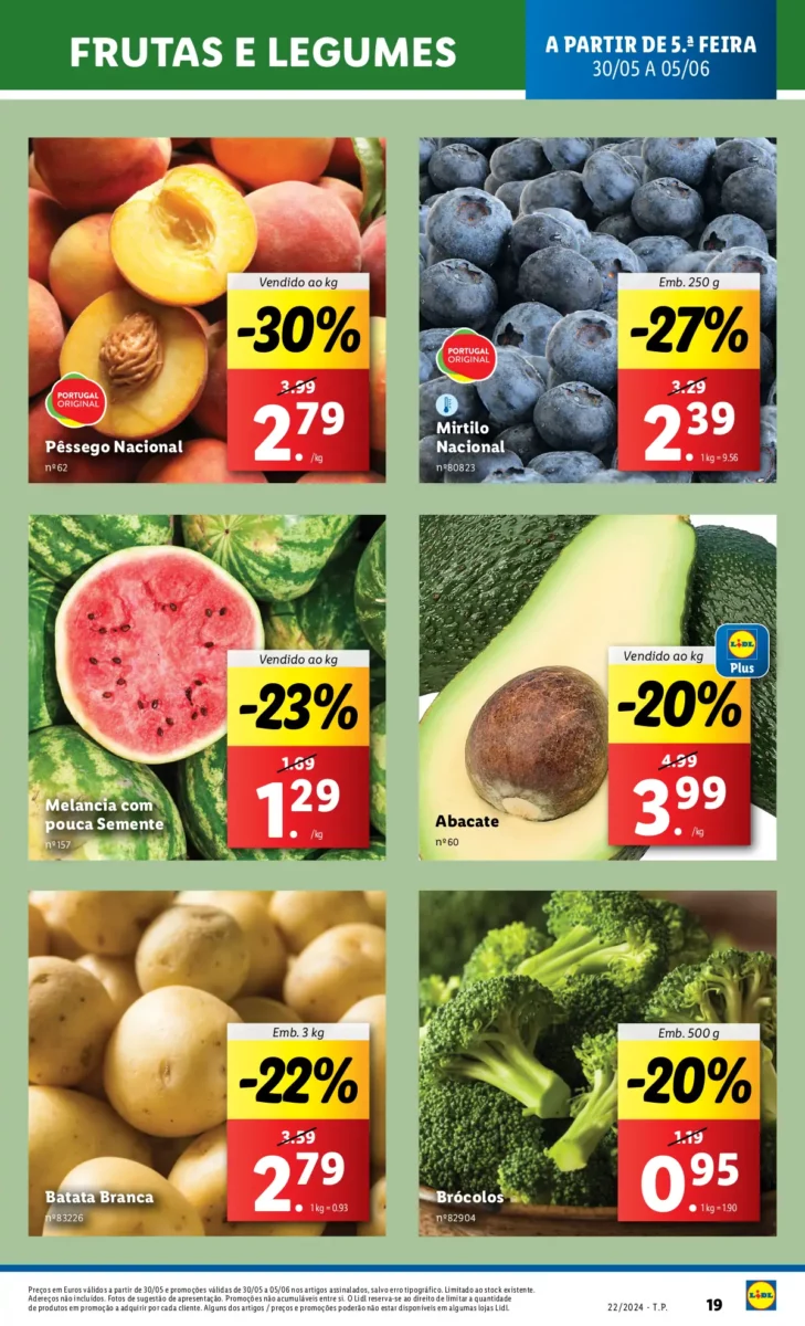 Antevis&atilde;o Folheto LiDL Novidades (a partir de 30 maio)