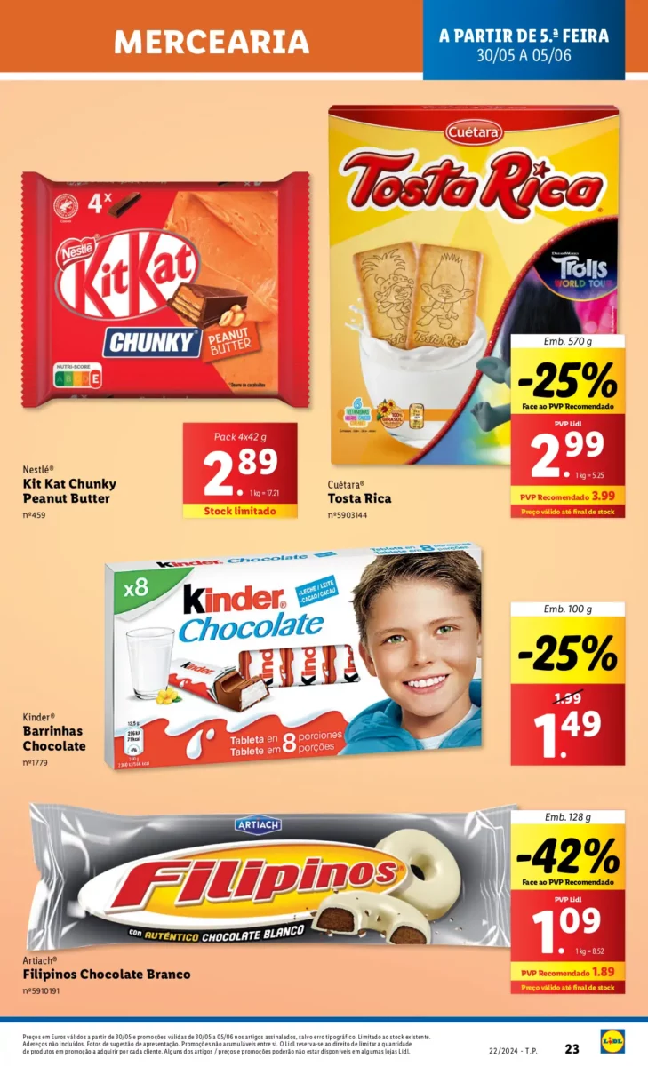 Antevis&atilde;o Folheto LiDL Novidades (a partir de 30 maio)