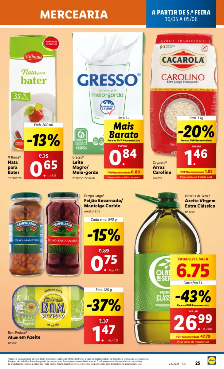 Antevis&atilde;o Folheto LiDL Novidades (a partir de 30 maio)
