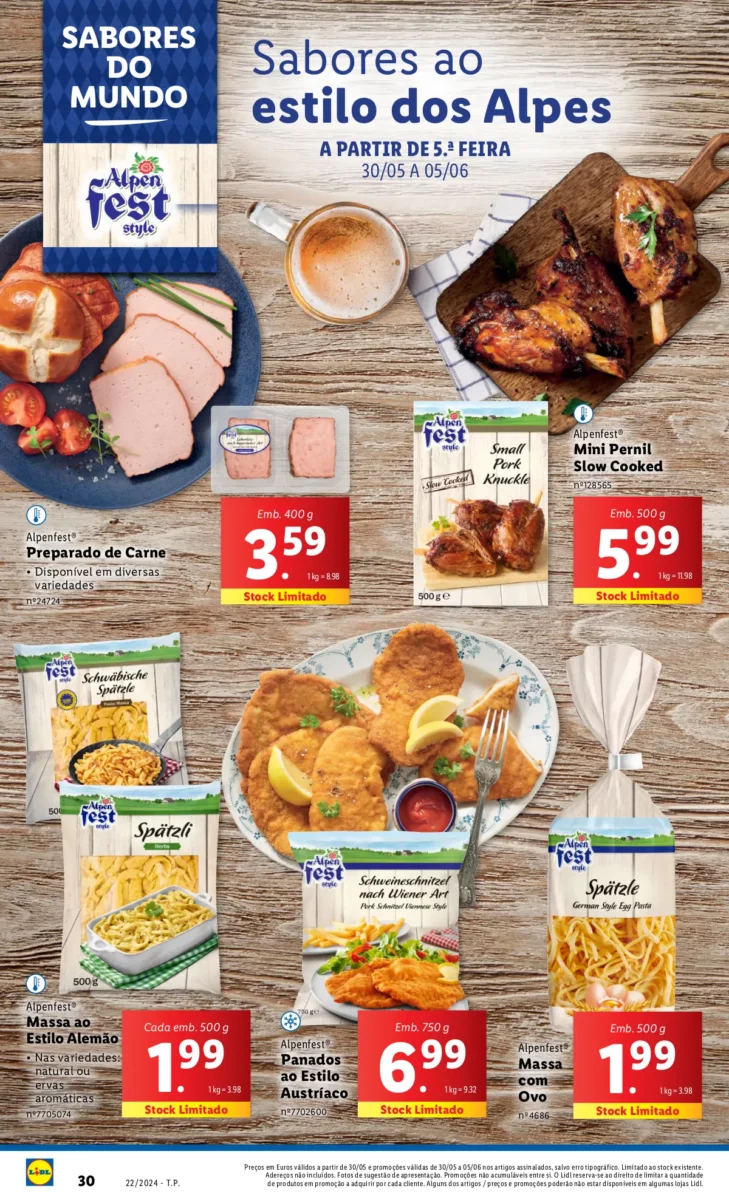 Antevis&atilde;o Folheto LiDL Novidades (a partir de 30 maio)