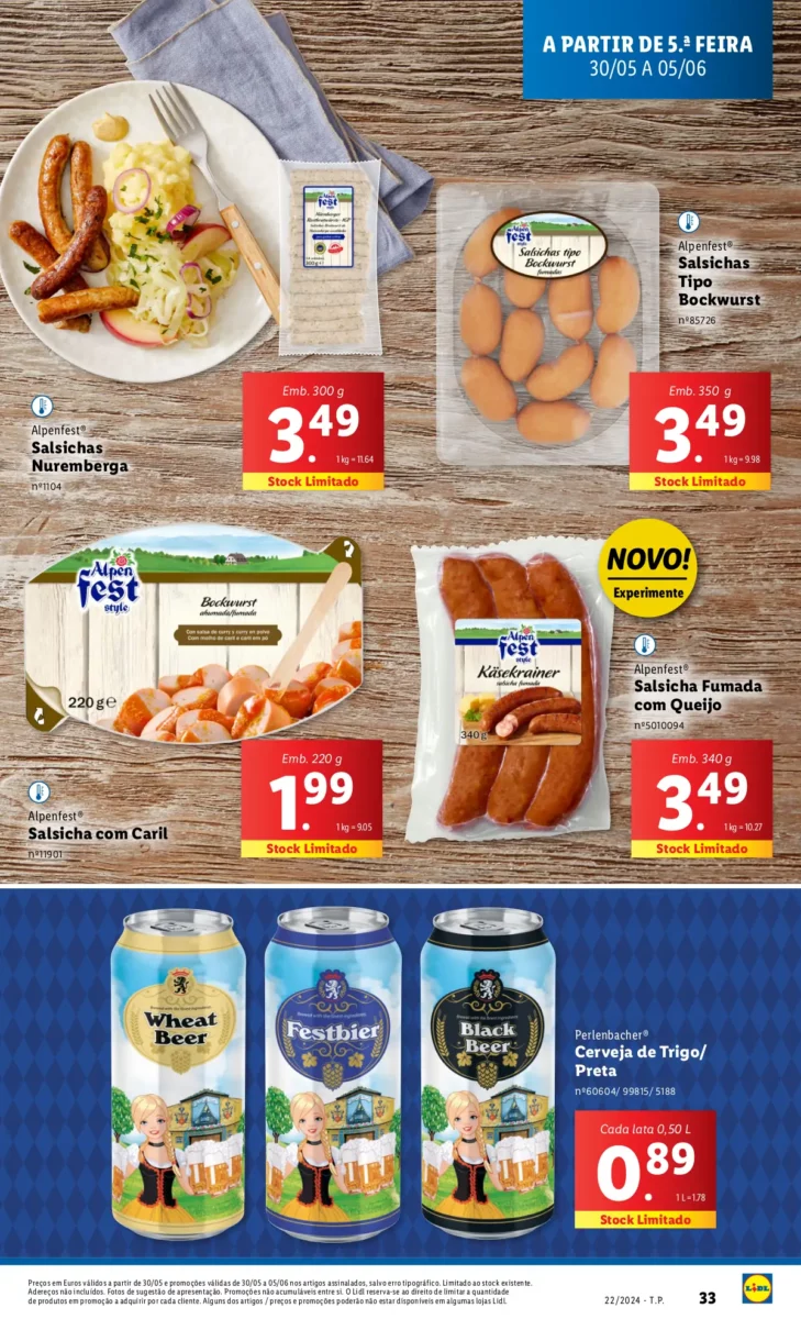 Antevis&atilde;o Folheto LiDL Novidades (a partir de 30 maio)