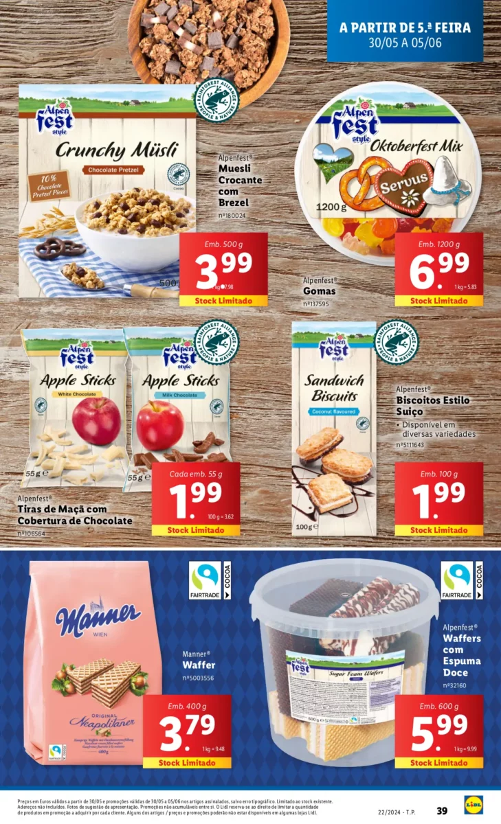 Antevis&atilde;o Folheto LiDL Novidades (a partir de 30 maio)