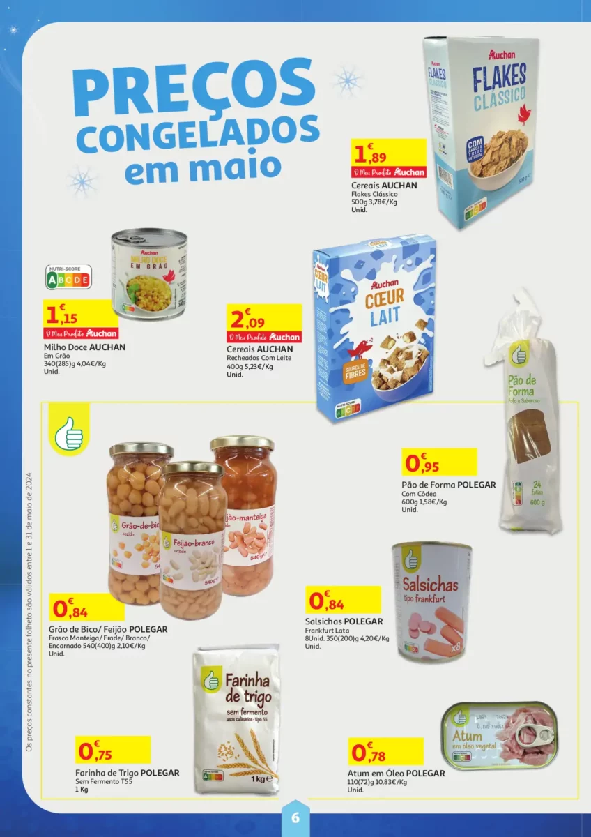 Folheto Auchan Cabaz Poupan&ccedil;a (Maio 2024)