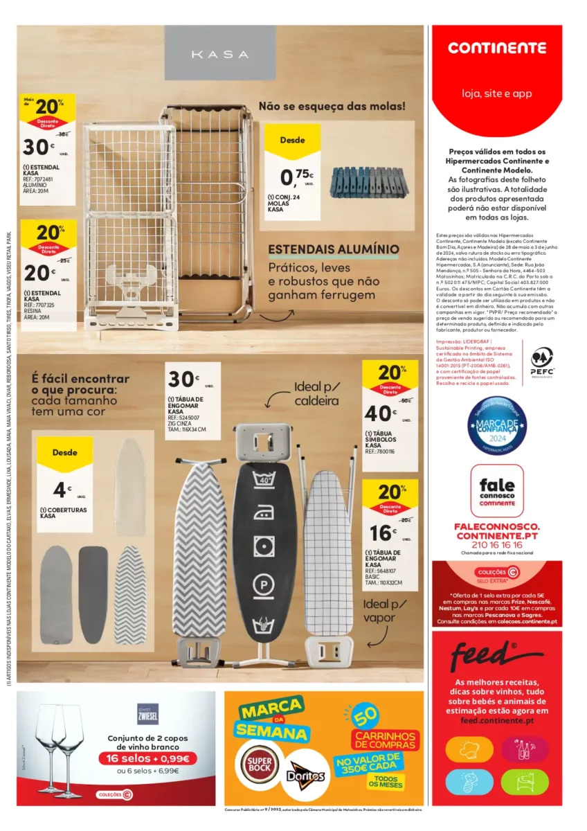 Folheto Continente (28 maio a 3 junho)