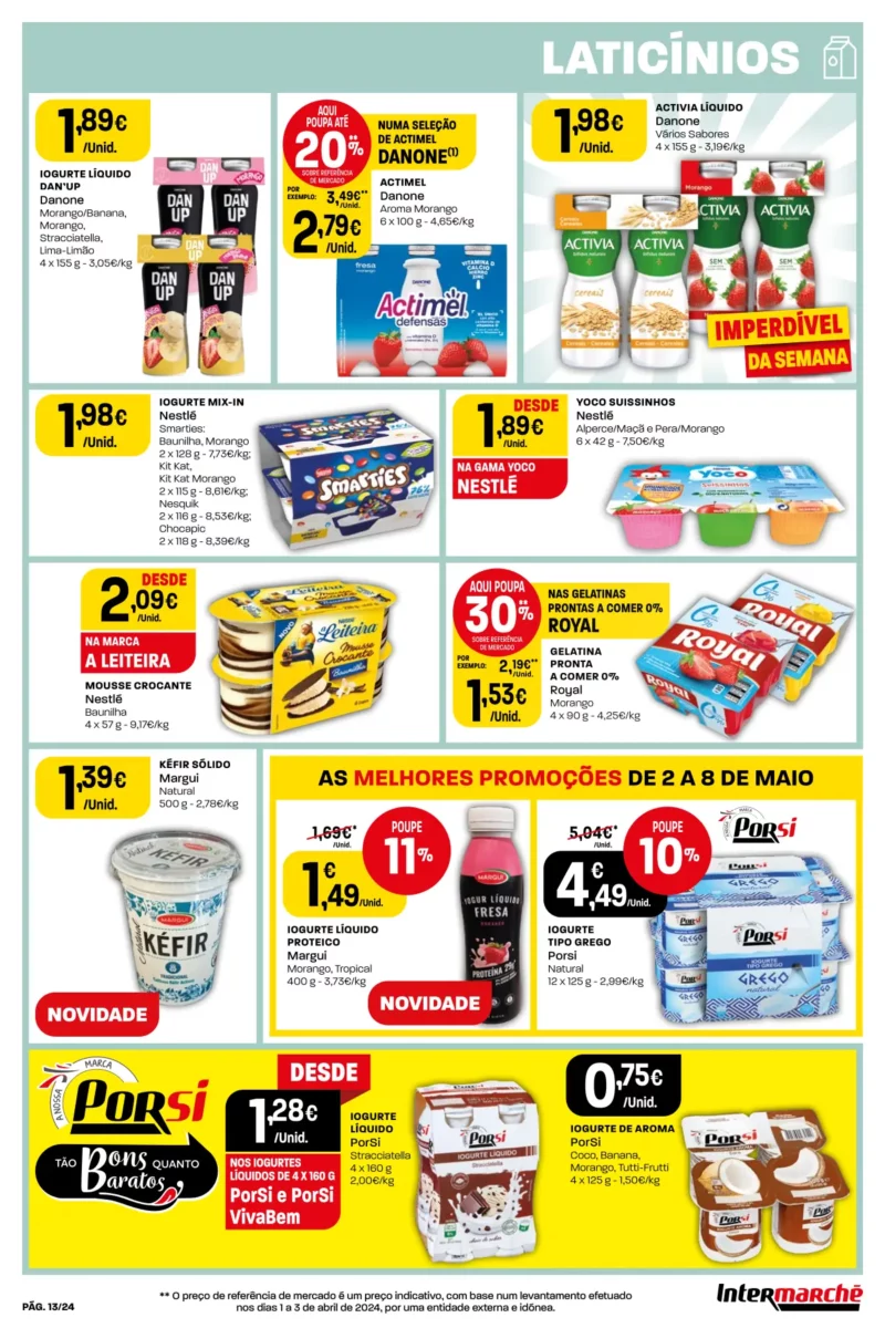 Folheto Intermarch&eacute; (2 a 8 maio)