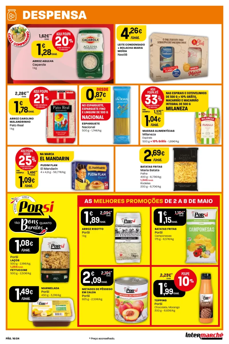 Folheto Intermarch&eacute; (2 a 8 maio)
